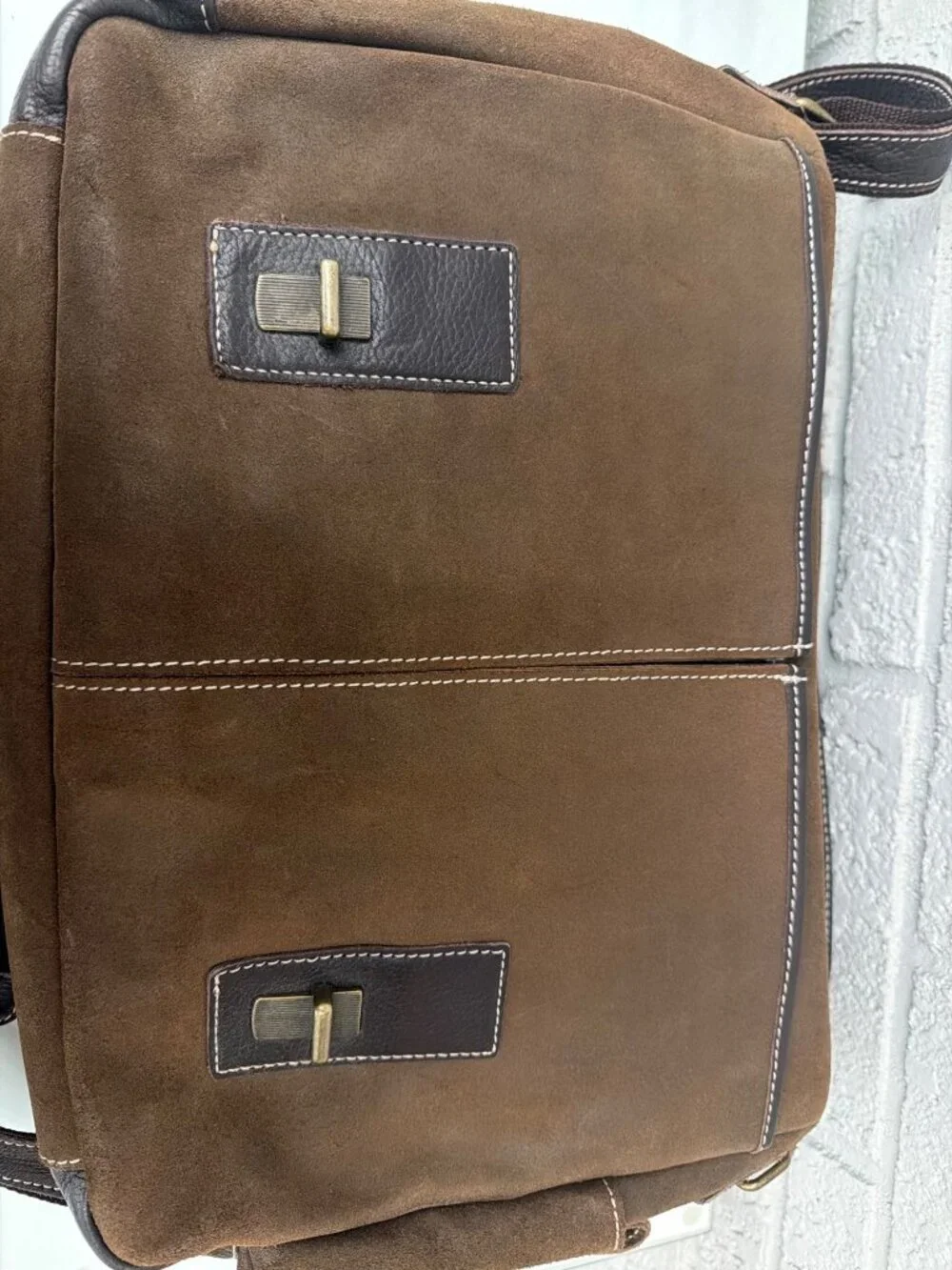 Bellino Brown Bacardi Oakheart Leather Men Limited-Edition Messenger Bag